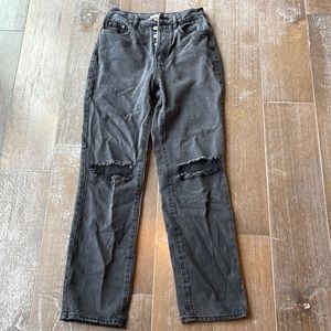 Perfectly worn in PacSun dad jeans SZ 25